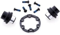 Halo Spin Doctor 6D Boost Kit, Front - 15mm Boost Adaptor Kit, Inc. Disc Spacer And XL Rotor Bolts