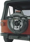 Hollywood F7 Spare Tyre Mount 2 Bike Car Rack - 2 Bikes