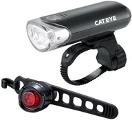 Cateye EL135 Front & ORB Rear Light Set