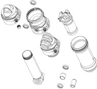 RockShox Rear Shock Spare Parts Reservoir Can