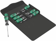 Wera 7 Piece Kraftform 300/7 Screwdriver Set