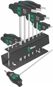 Wera 10 Piece T-Handle Hex & Torx Key Bicycle Tool Set