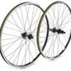 Tru-Build 26" MTB Wheel Shimano Deore Hub Mach 1 MX Black Rim QR 8/9spd