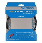 Shimano Dura-Ace Road Gear Cable Set, Polymer Coated Stainless Steel Inners
