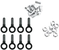 SKS 8 Bolts/Nuts/End Caps For Chromoplastic/Longboard