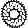 AbsoluteBLACK Sram Direct Mount BB30 Oval Chainring N/W - Flat