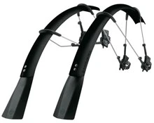 SKS Raceblade Pro XL Stealth Series Clip-on Road Bike Mudguard Set