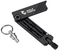 Wolf-tooth Wolf Tooth 6-Bit Hex Wrench Multi Tool With Keyring